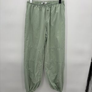 Tiger Mist Lightweight Elijia‎ Parachute Pants Green Size Medium
